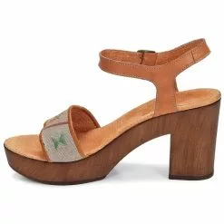 Chaussures Femme Bunker - LUCY Marron / Taupe -France CHAUSSURES DE SPORT Soldes Boutique 2824128 500 D