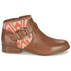 Chaussures Femme Mellow Yellow - VABEL Marron / Orange -France CHAUSSURES DE SPORT Soldes Boutique 2869831 500 B