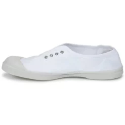 Chaussures Femme Bensimon - TENNIS ELLY Blanc -France CHAUSSURES DE SPORT Soldes Boutique 292232 500 D