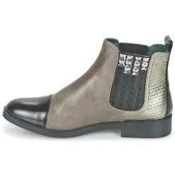 Chaussures Femme Café Noir - BARBERINE Taupe -France CHAUSSURES DE SPORT Soldes Boutique 3563381 500 D