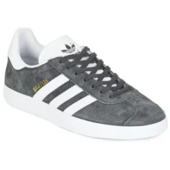 Chaussures Adidas Originals - GAZELLE Gris Foncé