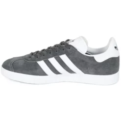Chaussures Adidas Originals - GAZELLE Gris Foncé -France CHAUSSURES DE SPORT Soldes Boutique 3654062 500 D