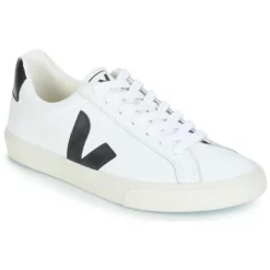 Chaussures Veja - ESPLAR LOW LOGO Blanc / Noir
