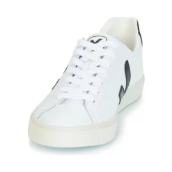 Chaussures Veja - ESPLAR LOW LOGO Blanc / Noir -France CHAUSSURES DE SPORT Soldes Boutique 4417861 500 C