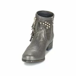 Chaussures Femme Mimmu - MOONSTROP Taupe / Argenté -France CHAUSSURES DE SPORT Soldes Boutique 4681606 500 C