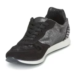 Chaussures Femme Ippon Vintage - RUN VELVET Noir -France CHAUSSURES DE SPORT Soldes Boutique 5953135 500 C