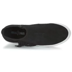 Chaussures Femme Minnetonka - GWEN BOOTIE Noir -France CHAUSSURES DE SPORT Soldes Boutique 5978164 500 F