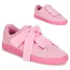 Chaussures Femme Puma - SUEDE HEART RESET WN'S Rose -France CHAUSSURES DE SPORT Soldes Boutique 6529446 500 A
