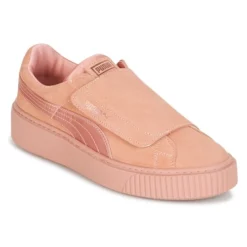 Chaussures Femme Puma - PLATFORMSTRAP SATIN EP W'S Rose