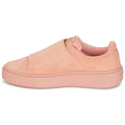 Chaussures Femme Puma - PLATFORMSTRAP SATIN EP W'S Rose -France CHAUSSURES DE SPORT Soldes Boutique 6619077 500 D