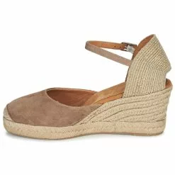 Chaussures Femme Unisa - CARCERES Taupe -France CHAUSSURES DE SPORT Soldes Boutique 6763596 500 D