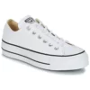 Chaussures Femme Converse - CHUCK TAYLOR ALL STAR LIFT CANVAS OX Blanc -France CHAUSSURES DE SPORT Soldes Boutique 6931265 500 A