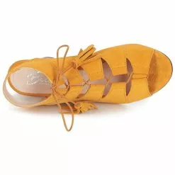 Chaussures Femme Betty London - EVENE Jaune -France CHAUSSURES DE SPORT Soldes Boutique 6965067 500 F