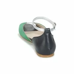 Chaussures Femme Betty London - INALI Noir / Argent / Vert -France CHAUSSURES DE SPORT Soldes Boutique 6965093 500 E