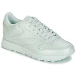 Chaussures Femme Reebok Classic - CLASSIC LEATHER Vert