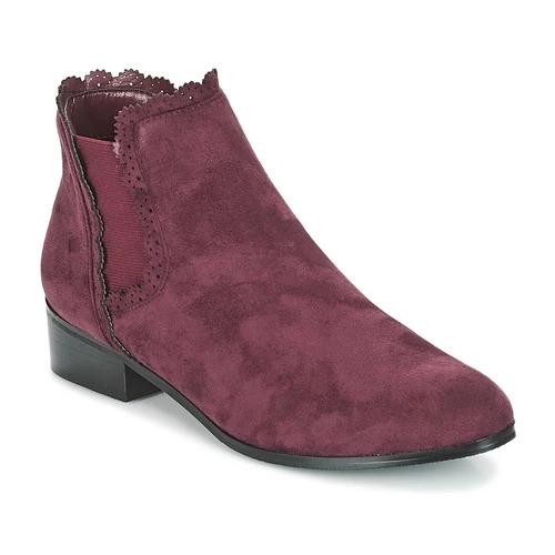 Chaussures Femme Moony Mood - JERMA Aubergine 3 Chaussures Femme Moony Mood - JERMA Aubergine