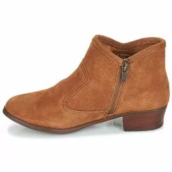 Chaussures Femme Minnetonka - BLAKE BOOT Camel -France CHAUSSURES DE SPORT Soldes Boutique 7811110 500 D