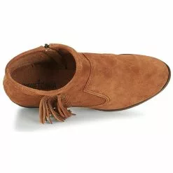 Chaussures Femme Minnetonka - BLAKE BOOT Camel -France CHAUSSURES DE SPORT Soldes Boutique 7811110 500 F