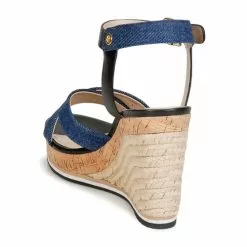 Chaussures Femme French Connection - LATA Bleu Denim -France CHAUSSURES DE SPORT Soldes Boutique 828041 500 E