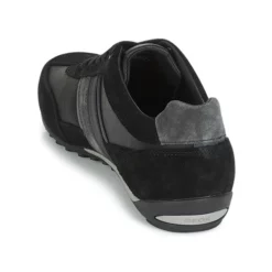 Chaussures Homme Geox - U WELLS Noir / Marine -France CHAUSSURES DE SPORT Soldes Boutique 8308623 500 E