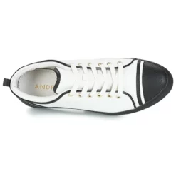 Chaussures Femme André - LEANE Blanc -France CHAUSSURES DE SPORT Soldes Boutique 8397374 500 F