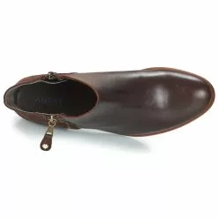 Chaussures Femme André - THAIS Marron -France CHAUSSURES DE SPORT Soldes Boutique 8397693 500 F