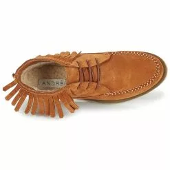 Chaussures Femme André - TANVI Marron -France CHAUSSURES DE SPORT Soldes Boutique 8397705 500 F