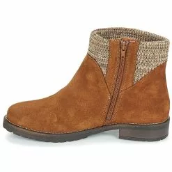 Chaussures Femme André - TRIAL Marron -France CHAUSSURES DE SPORT Soldes Boutique 8397706 500 D