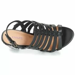 Chaussures Femme André - DJEMBE Noir -France CHAUSSURES DE SPORT Soldes Boutique 8401184 500 F