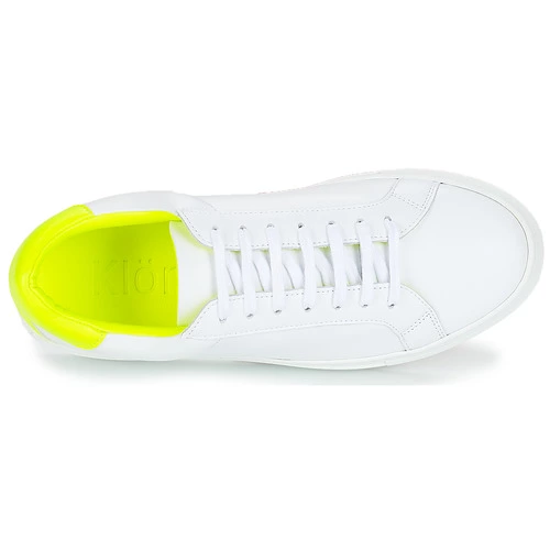 Chaussures Femme KLOM - KEEP Blanc / Jaune 8 Chaussures Femme KLOM - KEEP Blanc / Jaune – Image 6