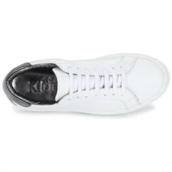 Chaussures Femme KLOM - KEEP Blanc / Argent -France CHAUSSURES DE SPORT Soldes Boutique 8932444 500 F