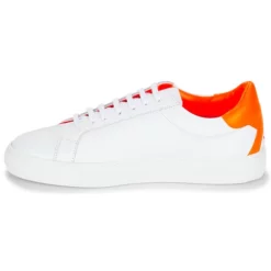 Chaussures Femme KLOM - KEEP Blanc / Orange -France CHAUSSURES DE SPORT Soldes Boutique 8932446 500 D