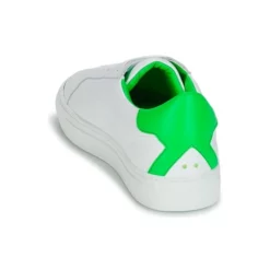 Chaussures Femme KLOM - KEEP Blanc / Vert -France CHAUSSURES DE SPORT Soldes Boutique 8932448 500 E