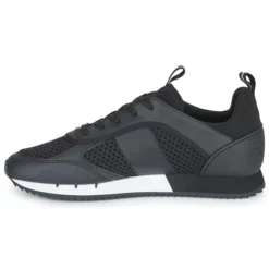 Chaussures Emporio Armani EA7 - LACES U Noir -France CHAUSSURES DE SPORT Soldes Boutique 9342821 500 D