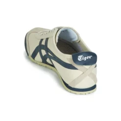 Chaussures Onitsuka Tiger - MEXICO 66 LEATHER Beige / Bleu -France CHAUSSURES DE SPORT Soldes Boutique 9819170 500 E