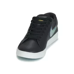 Chaussures Femme Nike - BLAZER LOW LX W Noir / Argent -France CHAUSSURES DE SPORT Soldes Boutique 9929620 500 C