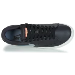 Chaussures Femme Nike - BLAZER LOW LX W Noir / Argent -France CHAUSSURES DE SPORT Soldes Boutique 9929620 500 F